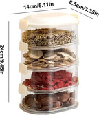 4-Layer Rectangular Airtight Storage Container