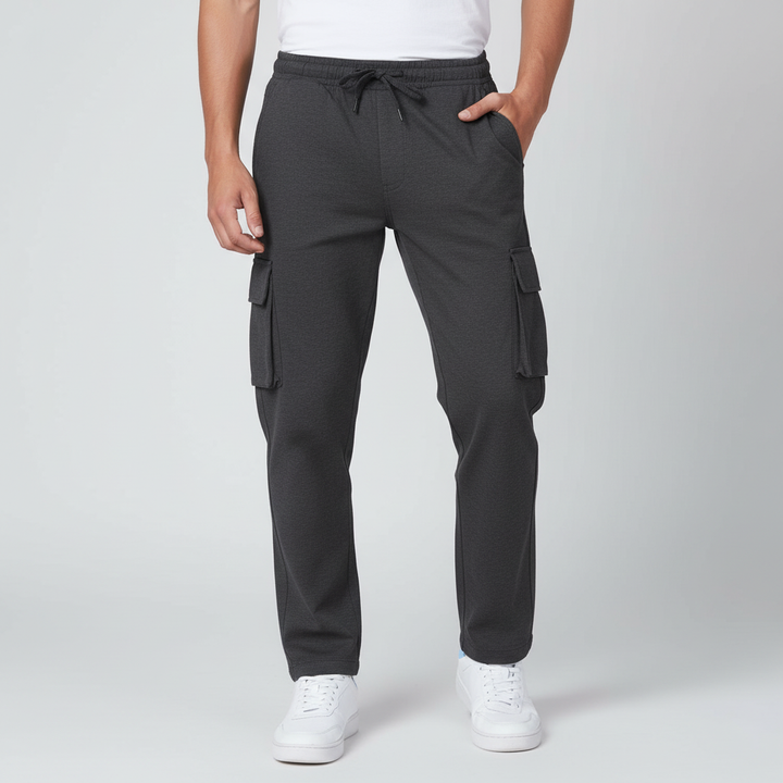 Men’s Drawstring Waist Cargo Jogger Pants
