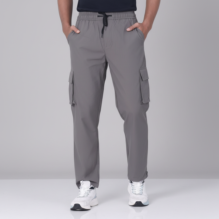 Men’s Drawstring Waist Cargo Utility Pants