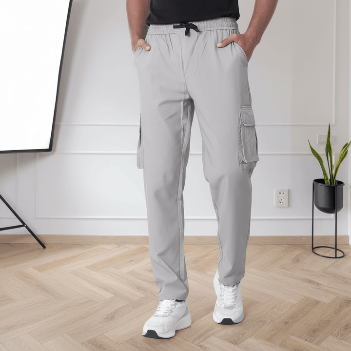 All-Day Comfort Cargo Pants – Stylish Grey Utility Bottomwear