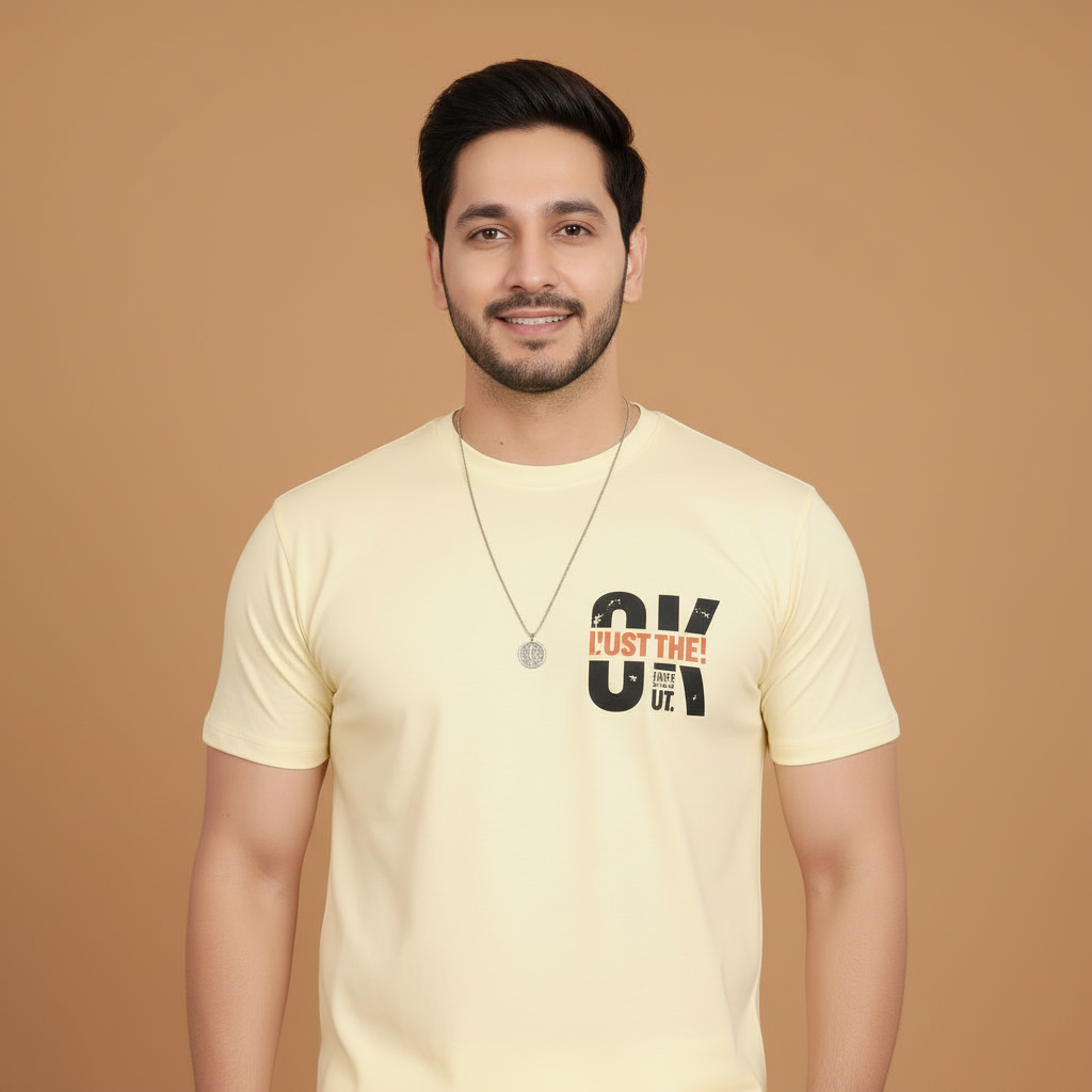 Men’s Graphic Print T-Shirt and Shorts Co-Ord Set