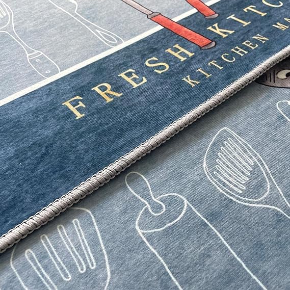 Kitchen Mats, Waterproof Memory Foam Kitchen Rugs, Standing Desk Mat Floor Mats ( 120x40, 60x40 )