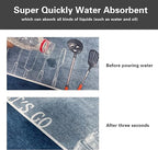 Kitchen Mats, Waterproof Memory Foam Kitchen Rugs, Standing Desk Mat Floor Mats ( 120x40, 60x40 )