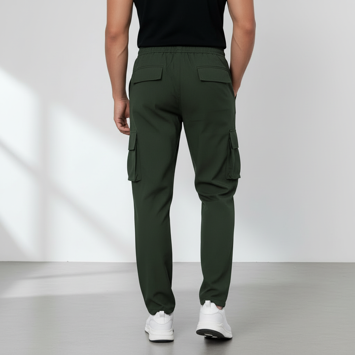 Men’s Elastic Waist Utility Cargo Pants
