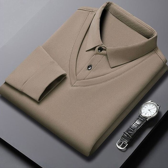 Versatile Men's Knitted Shirts