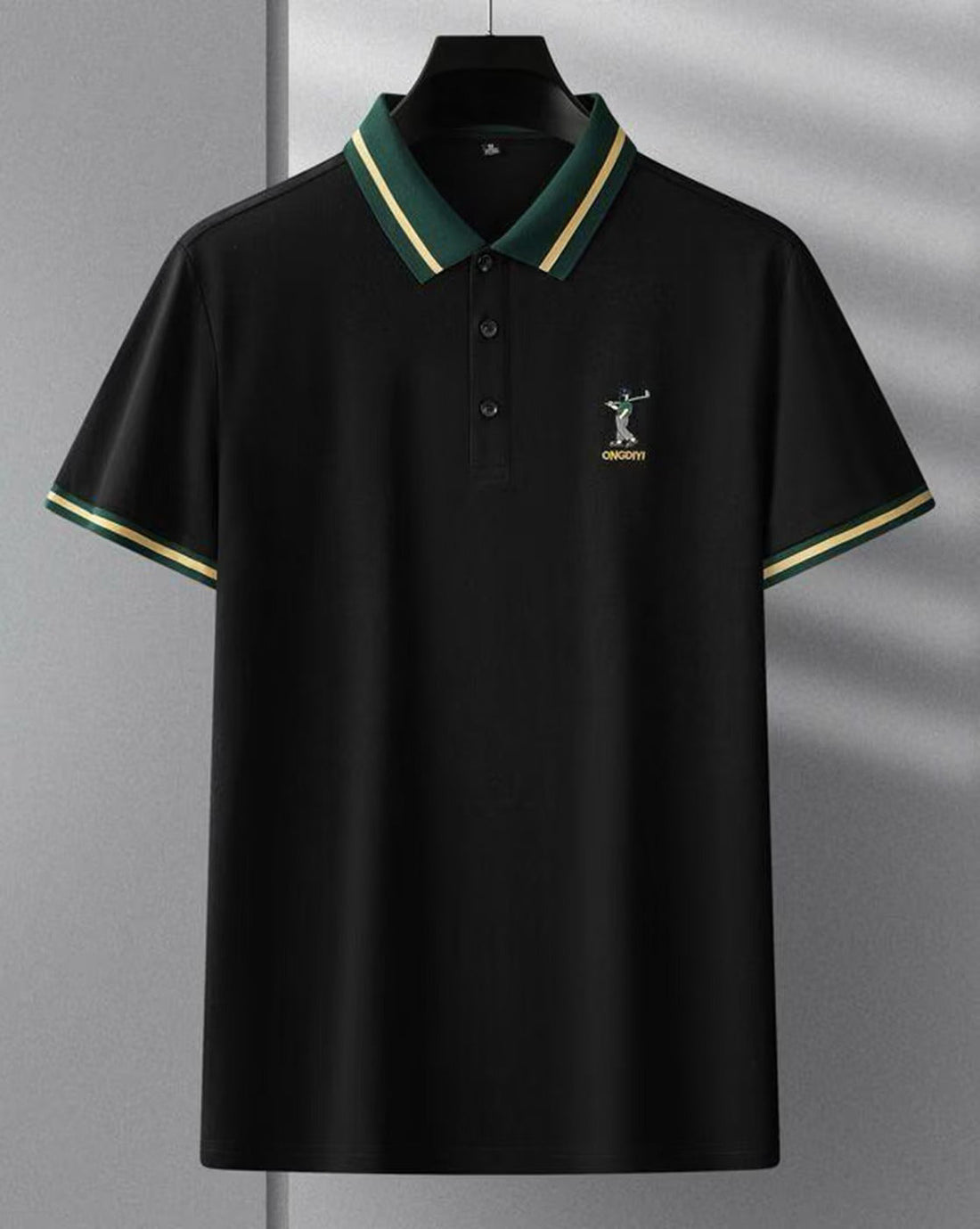 Contrast Trim Short Sleeve Polo Shirt