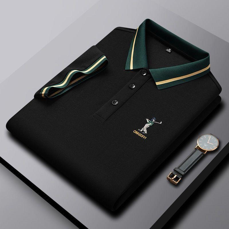 Contrast Trim Short Sleeve Polo Shirt