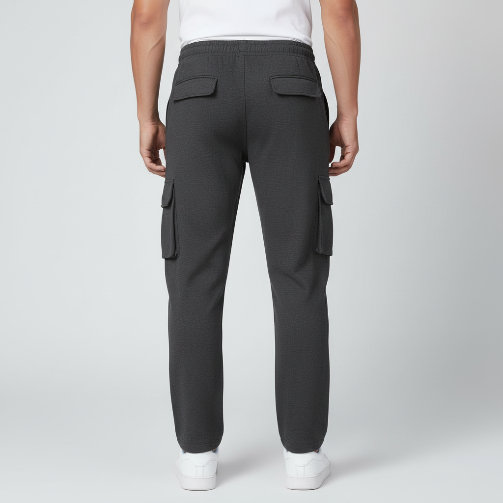 Men’s Drawstring Waist Cargo Jogger Pants
