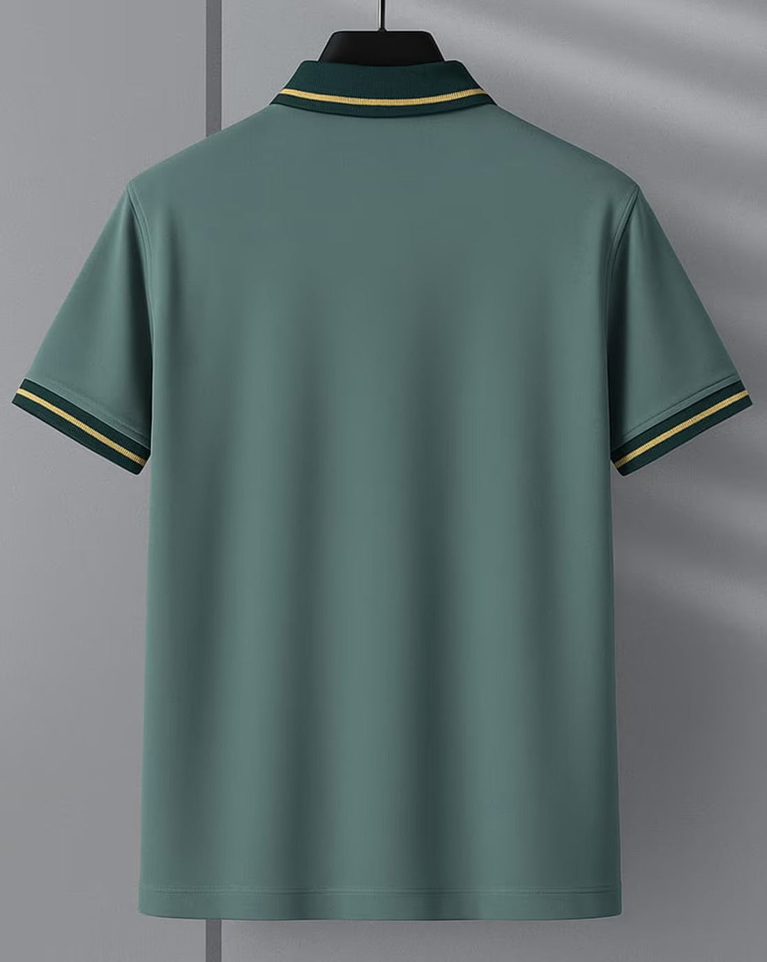 Contrast Trim Short Sleeve Polo Shirt