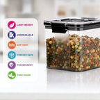 4pcs Set AirTight Kitchen Storage Container Set, Kitchen containers