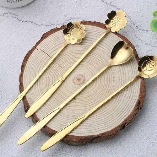 Material: Stainless Steel DESERT SPOON 4PCS SET