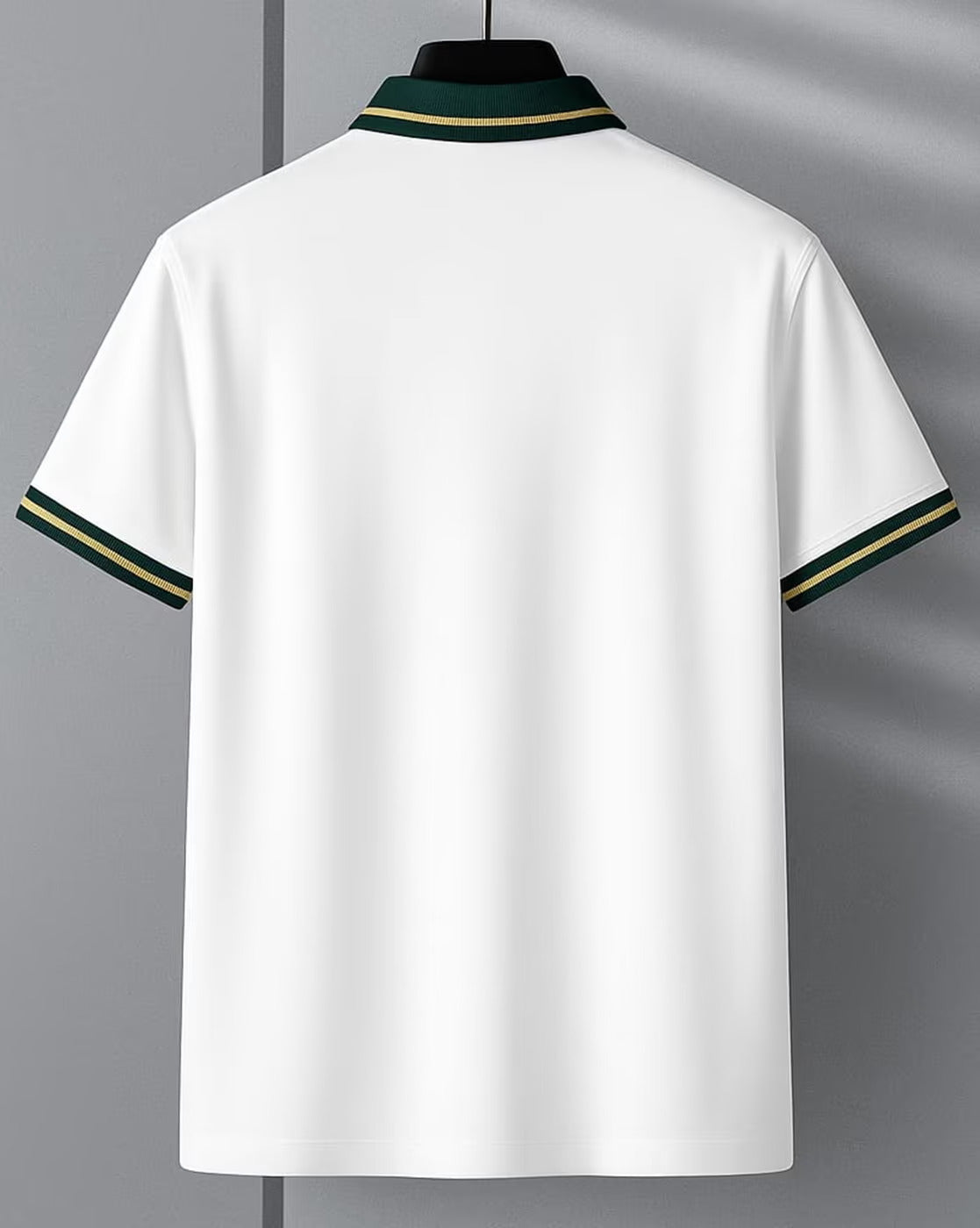 Contrast Trim Short Sleeve Polo Shirt
